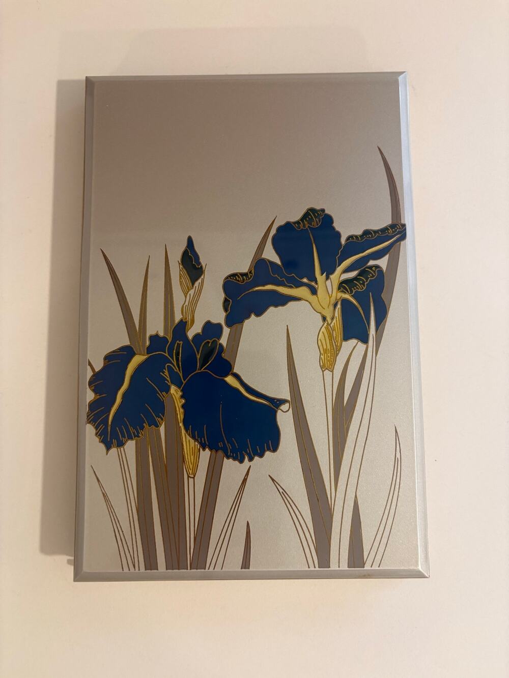 Vintage Otagiri Royal Iris Address Book Laquerware made in Japan